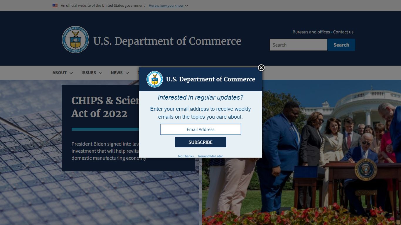 U.S. Department of Commerce